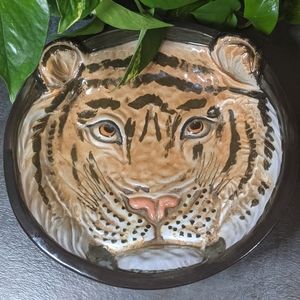 Taste Setter Sigma Vintage Tiger Face Bowl Plate B
